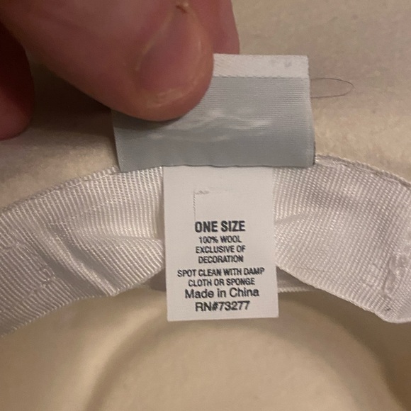 Stylish Cream Women’s Cowboy Hat - One Size - Sonoma Goods For Life - Like New! - Picture 6 of 7